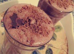 صورة لوصفة ميلك شيك شوكليت