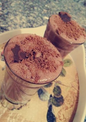 صورة لوصفة ميلك شيك شوكليت