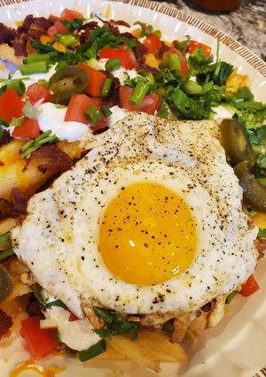 A picture of Hangover Fries.