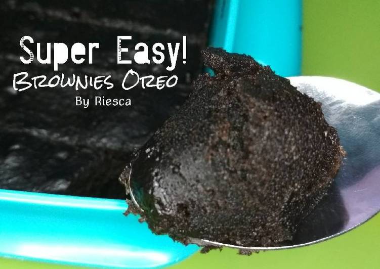 Resep Brownies Oreo Super Easy yang Enak