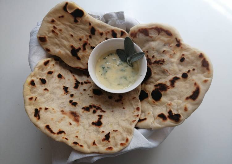 Steps to Prepare Homemade Pane Naan indiano