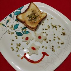 A picture of Sprouts paneer sandwich.