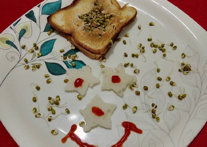 Steps to Prepare Thomas Keller Sprouts paneer sandwich