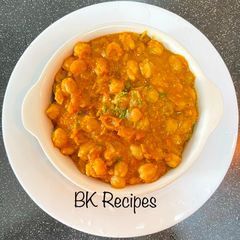 A picture of Channa Masala.