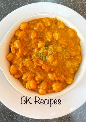 A picture of Channa Masala.