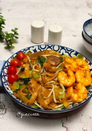 Foto resep Kwetiau Goreng Udang dan Bakso