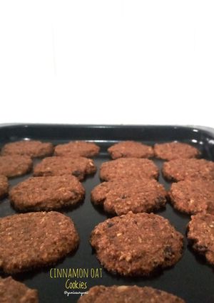Foto resep 132. Cinnamon Oat Cookies