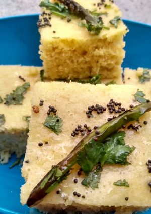 A picture of Dhokla.