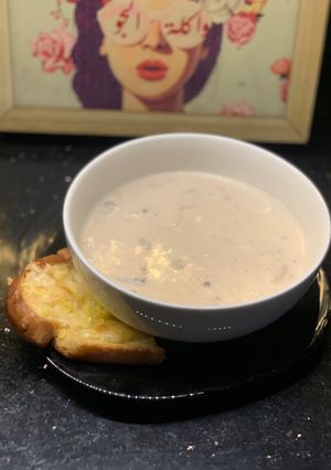 صورة لوصفة شوربة الفطر (المشروم) mushroom soup