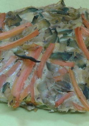 Una foto de Tortilla de vegetales 😄
