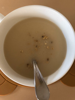 A picture of Mushroom soup.