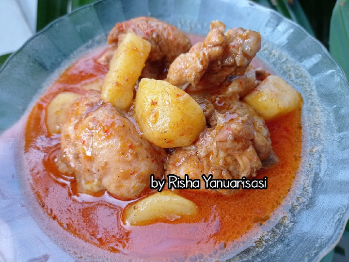 Yuk intip, Cara termudah membuat Rendang ayam bumbu indofood  nagih banget