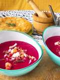 Salmorejo de remolacha en Mambo
