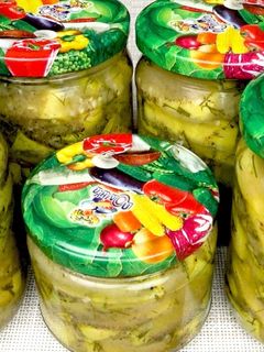 Фото Кабачки с горчицей и чесноком. Невероятная закуска на зиму | Zucchini with mustard and garlic.