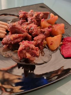 Una foto de Costillas adobadas a mi estilo