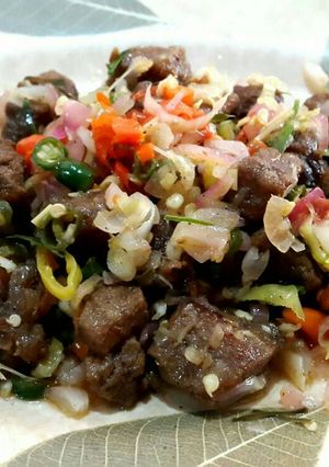 Foto resep Daging Goreng Sambal Matah