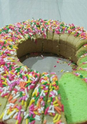 Foto resep Bolu pandan panggang