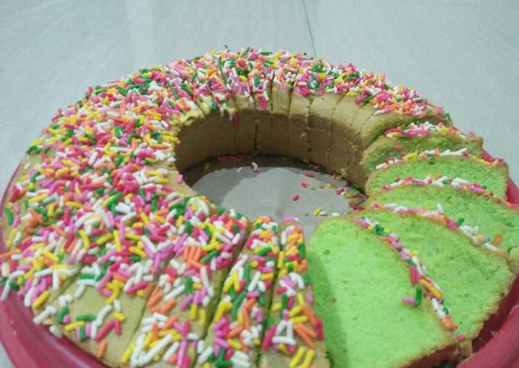 Anti Ribet, Membuat Bolu pandan panggang untuk jualan