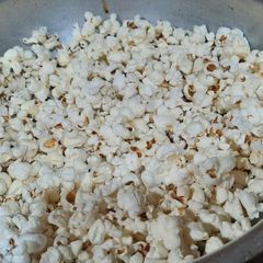 A picture of Homemade popcorn.