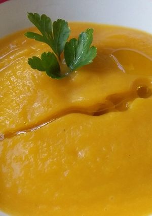 Una foto de Sopa de calabaza