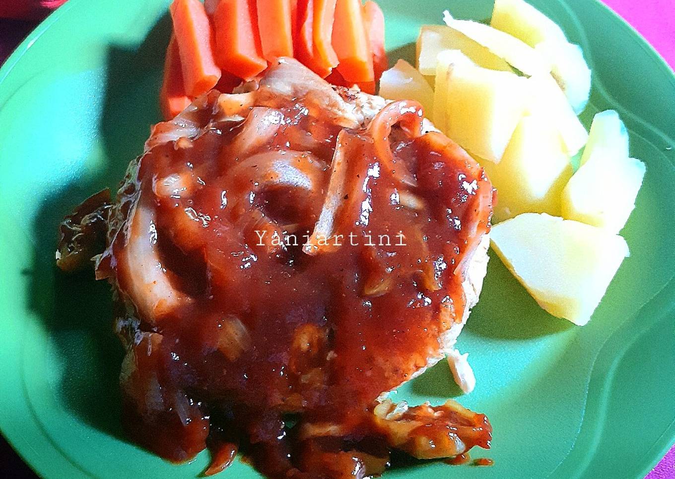 Menu Utama : Steak Tempe