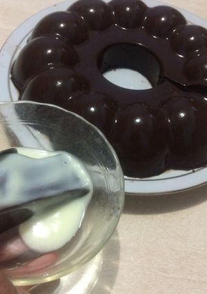 Foto resep Puding Coklat Susu (ala kikoka)