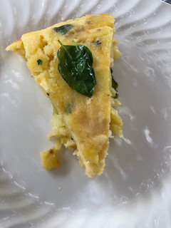 Una foto de Tortilla de Albahaca fresca