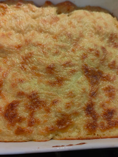 Une photo de Gratin de patates douces au lait de coco et curry