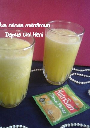 Foto resep Jus Nenas Mentimun🍹