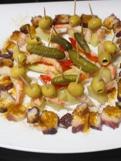 Una foto de Pulpo cocido con curry