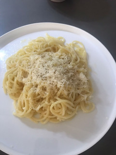 Una foto de Burro en parmigiano / pasta Alfredo
