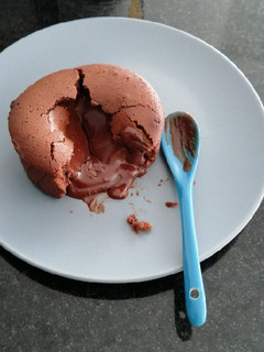 Una foto de Volcán, Coulant, Fondant de chocolate!😅