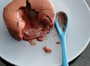 Una foto de Volcán, Coulant, Fondant de chocolate!😅