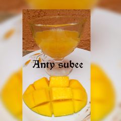 A picture of Mango juice.