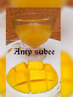 A picture of Mango juice.