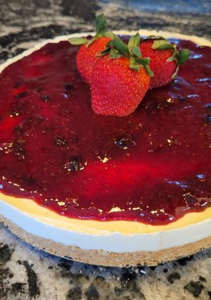 Una foto de Cheesecake sin horno!!