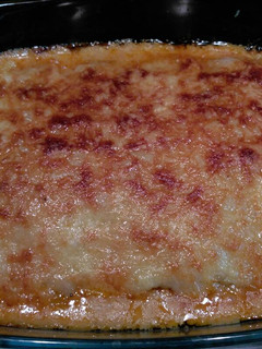 Una foto de Lasagna de verduras y atún