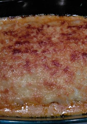 Una foto de Lasagna de verduras y atún