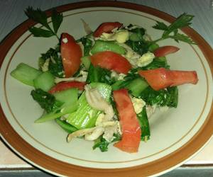 Cara Memasak Cap cay sawi jamur tiram  Gurih Mantul