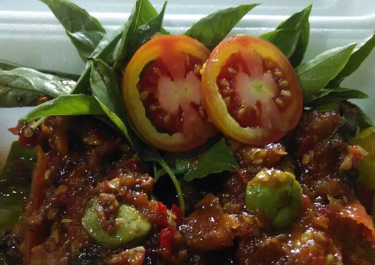 Bahan-bahan Nila sambel pete maknyusss Sederhana Untuk Jualan
