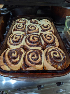 Una foto de Rolls de canela