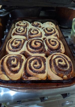 Una foto de Rolls de canela