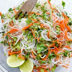 Salad of Vietnamese greens A picture of Salad of Vietnamese greens.