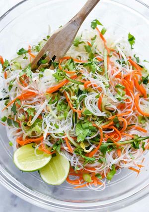 A picture of Salad of Vietnamese greens.