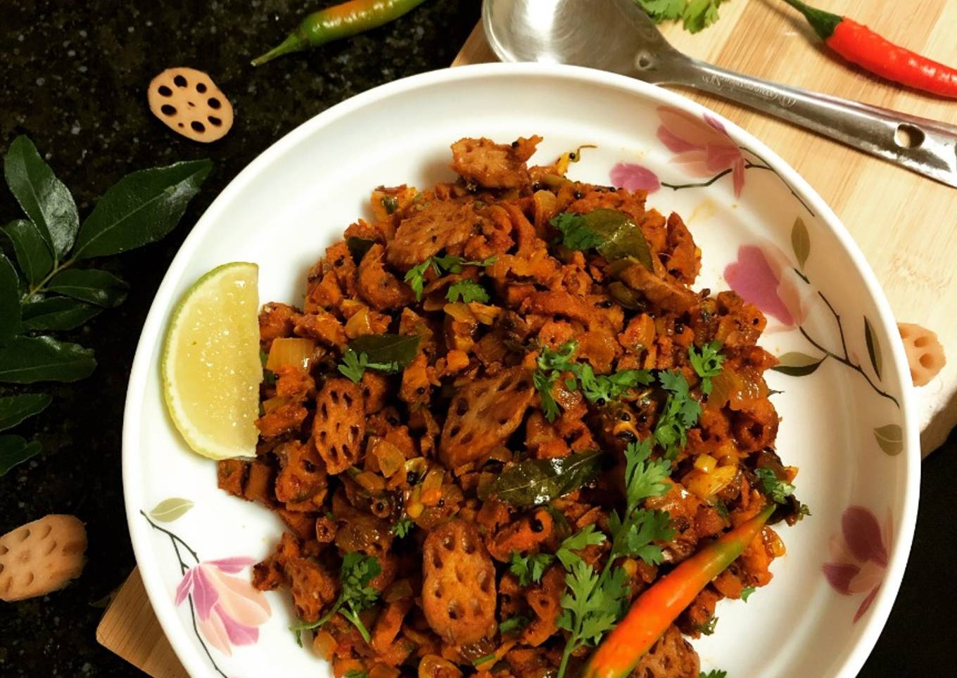 Lotus Stem Stir Fry