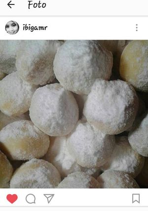 Foto resep Putri salju keju lumer