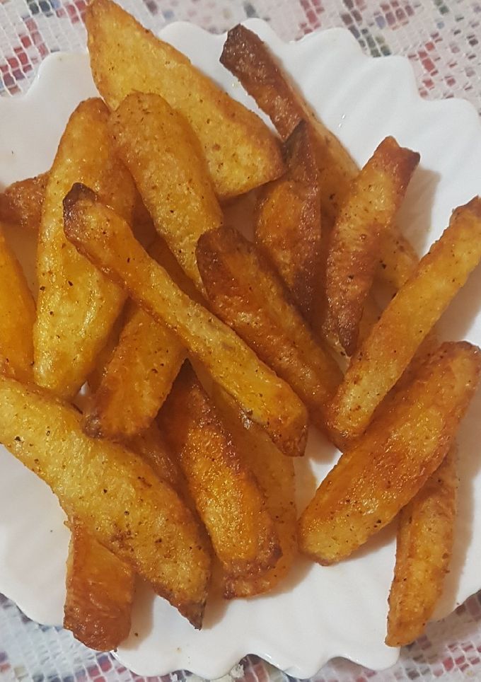 صورة لوصفة بطاطس بالتوابل في الفرن