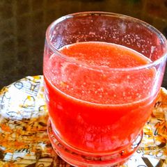 Summer special simple watermelon juice A picture of Summer special simple watermelon juice.