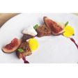 Banana bread, figs, vanilla meringue