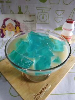 Foto resep Es Jelly Yakult